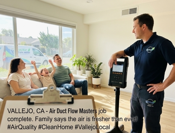 Indoor Air Quality Testing in Vallejo